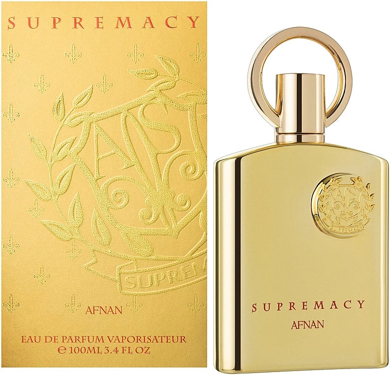 supremacy gold afnan eau de parfum for women and men bottle 100ml