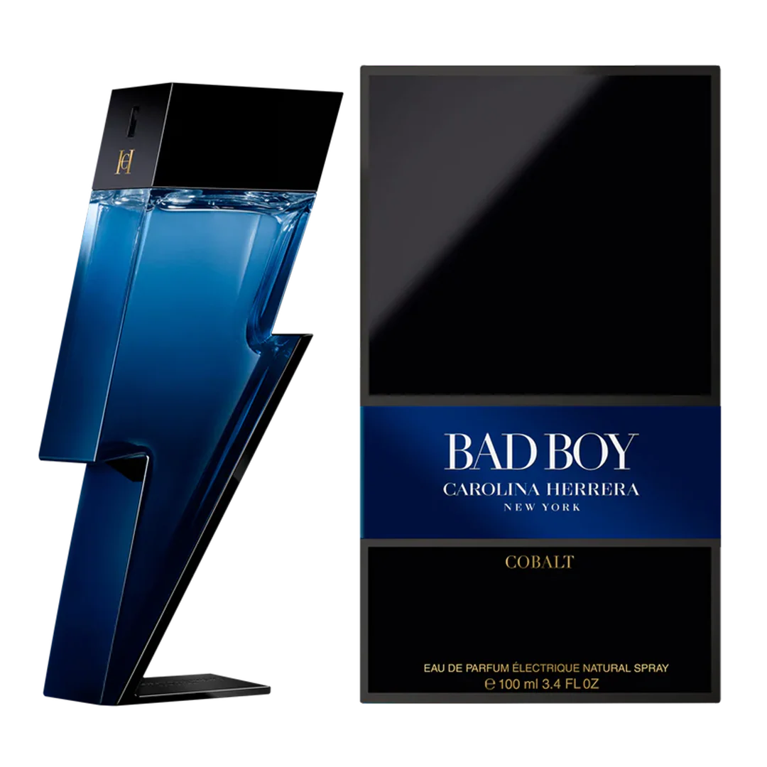 bad boy cobalt eau de parfum electrique carolina herrera for men bottle 100ml