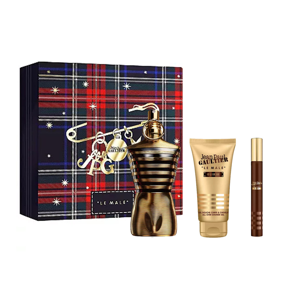 Jean Paul Gaultier Le Male Elixir Gift Set Eau de Parfum for Men 125ml