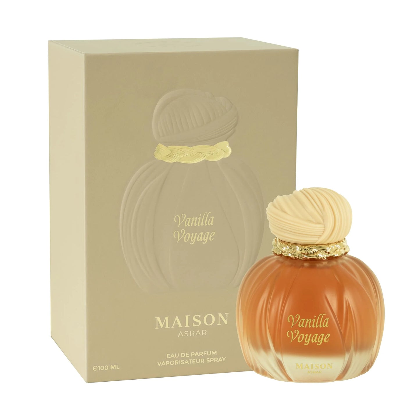 Vanilla Voyage Maison Asrar Eau de Parfum for Women 100ml bottle