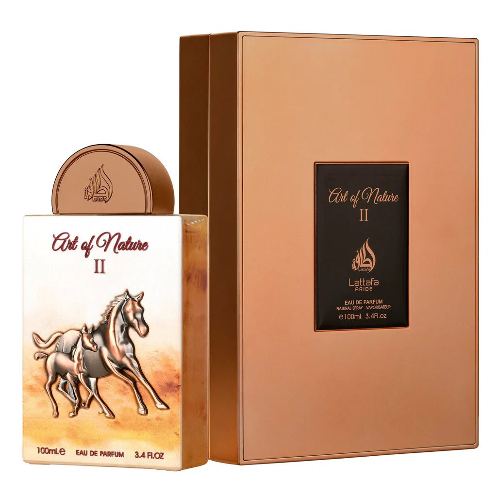 art of nature two lattafa eau de parfum for men bottle 100ml