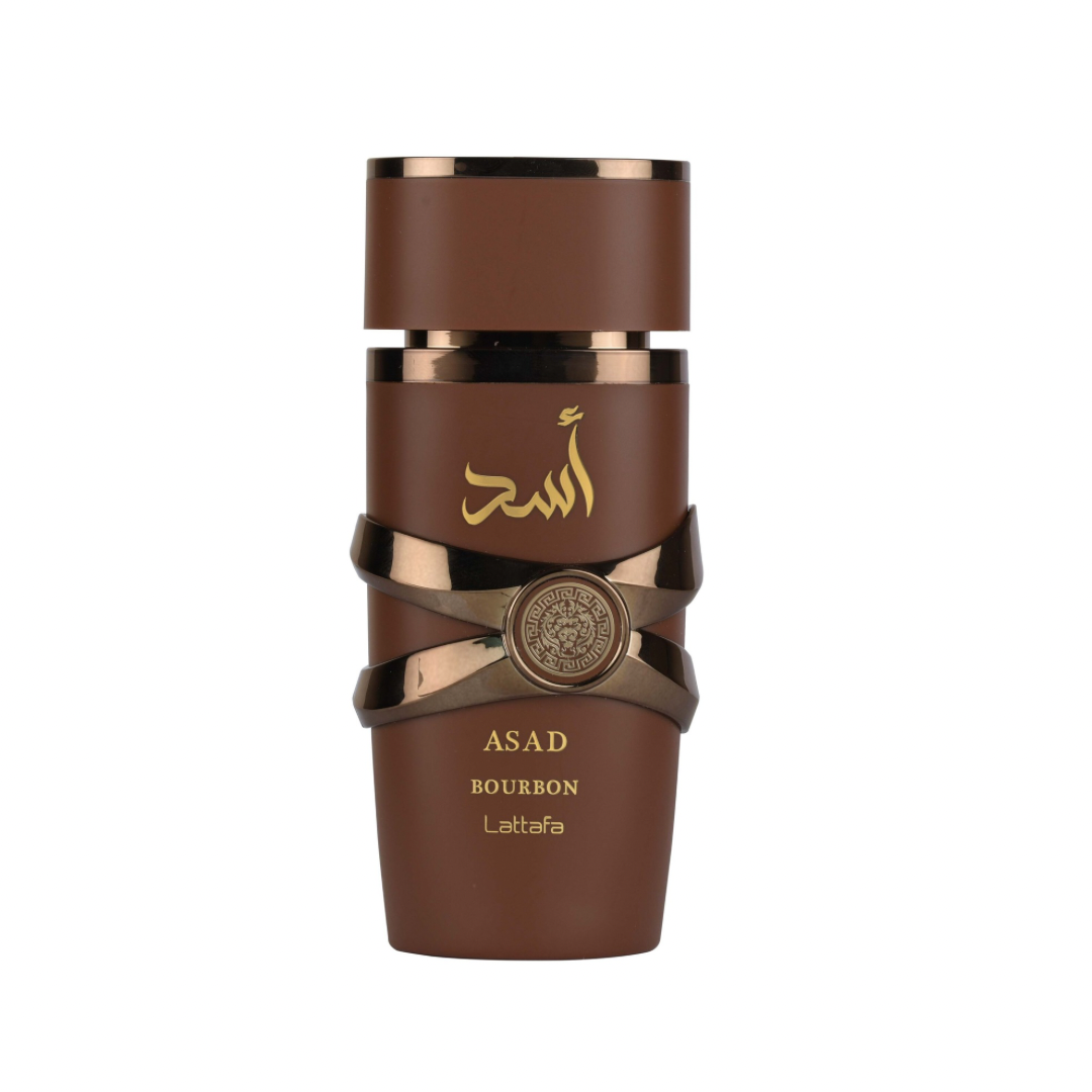 asad bourbon eau de parfum for men lattafa bottle 100ml
