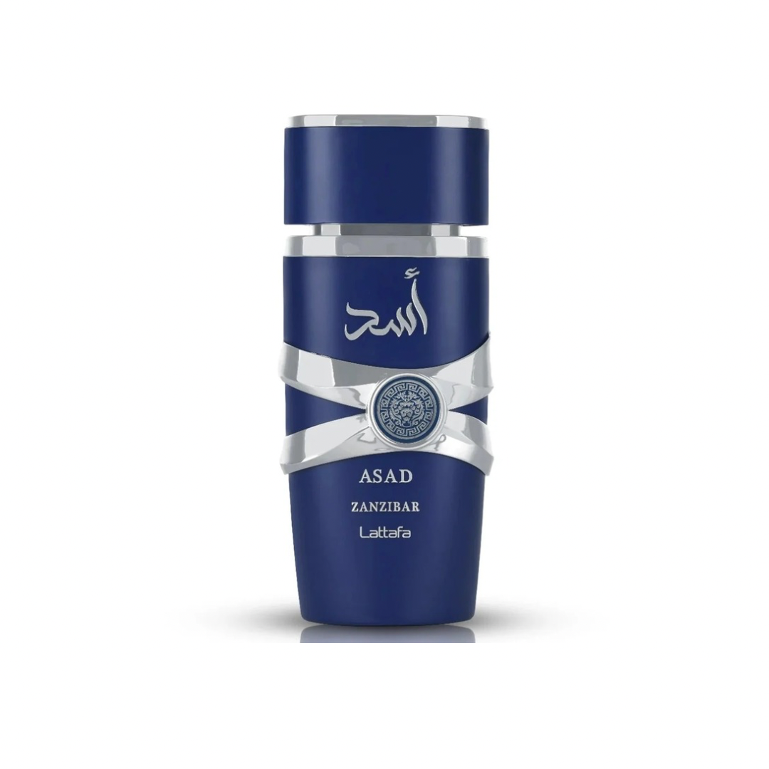asad zanzibar lattafa eau de parfum for men bottle 100ml