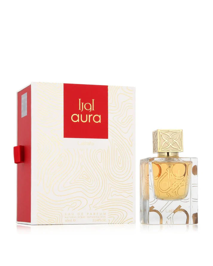 aura lattafa eau de parfum for women bottle 60ml