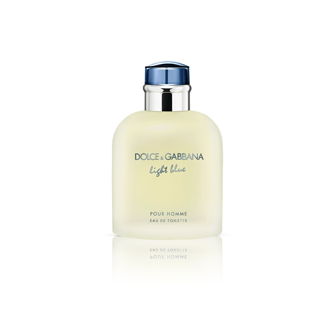 dolce and gabbana light blue eau de toilette for men bottle 125ml
