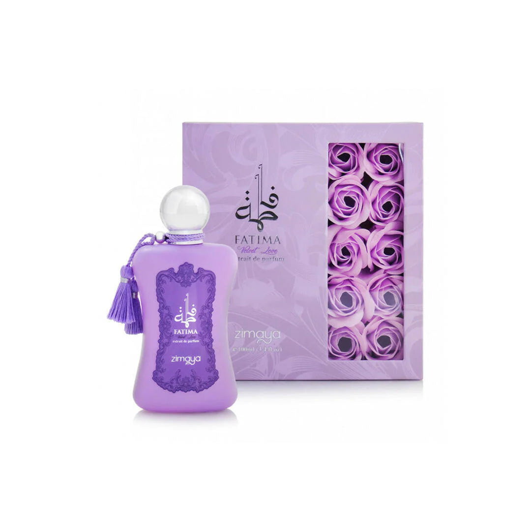 fatima purple velvet love eau de parfum for women bottle 100ml