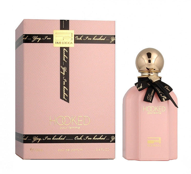 Hooked Pour Femme Rue Broca Eau de Parfum 100ml bottle