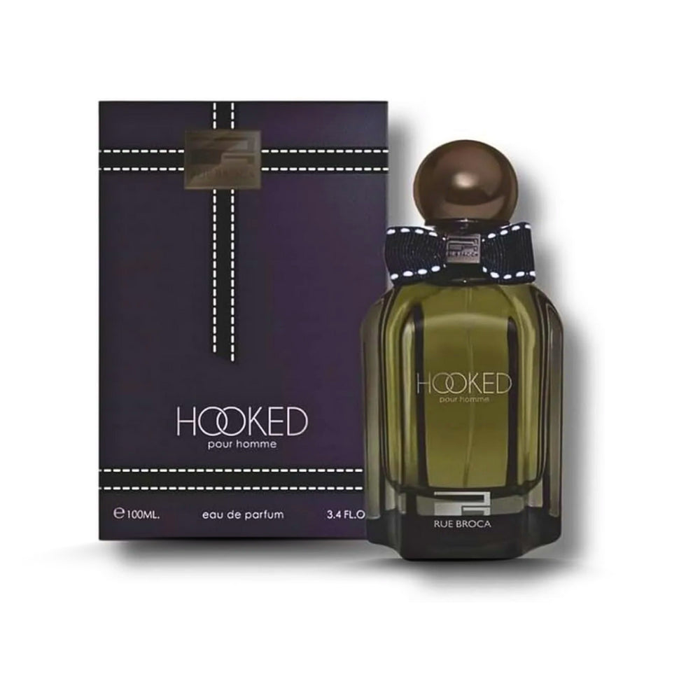 Hooked Pour Homme Rue Broca Eau de Parfum 100ml bottle