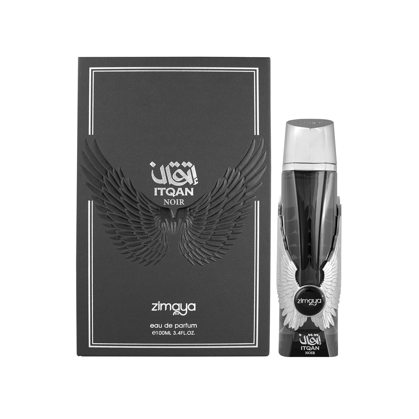 itqan noir zimaya eau de parfum for men bottle 100ml