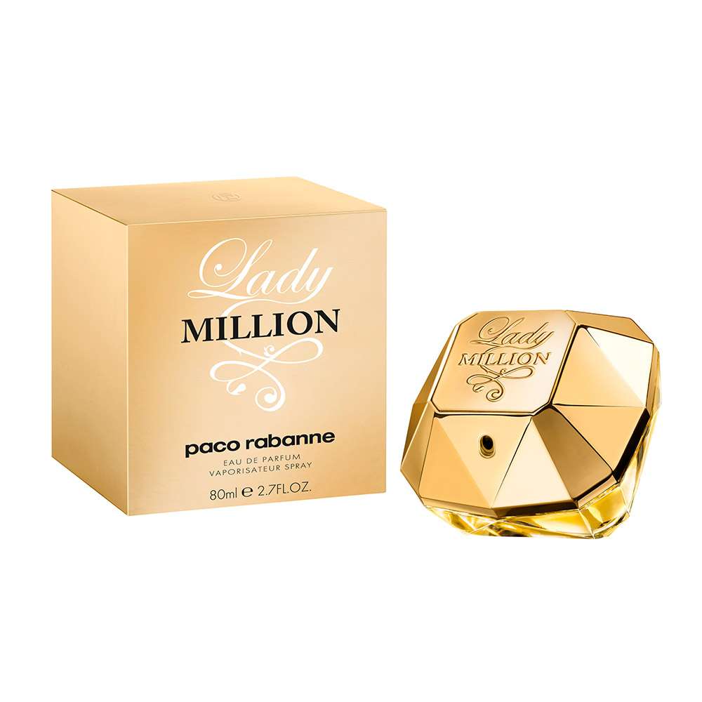lady million paco rabanne eau de parfum women bottle 80ml