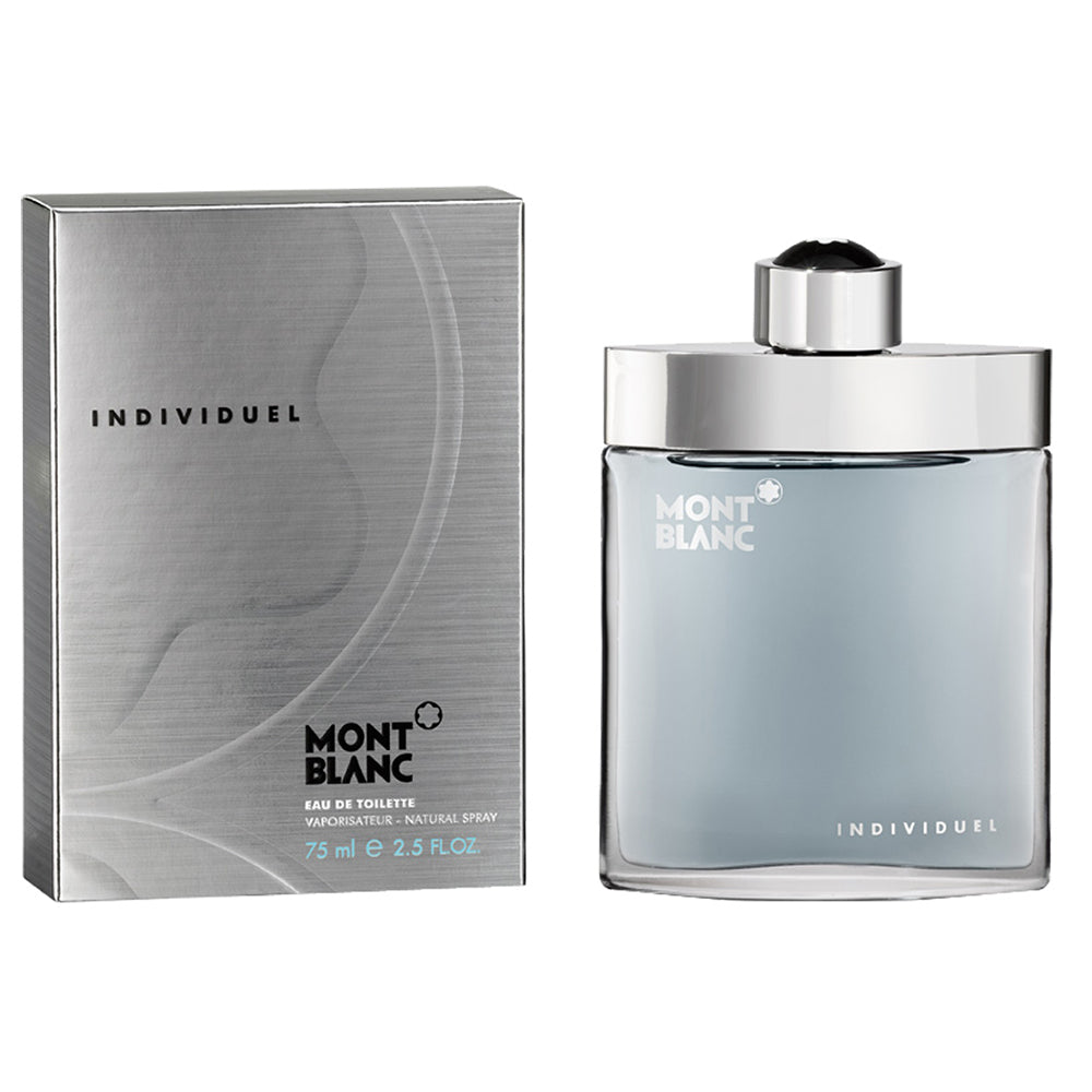 mont blanc individuel eau de toilette for men 75ml bottle