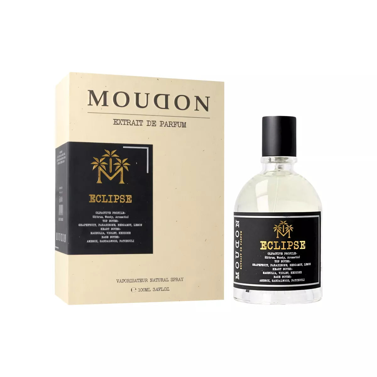 Moudon Eclipse Extrait de parfum for Men 100ml