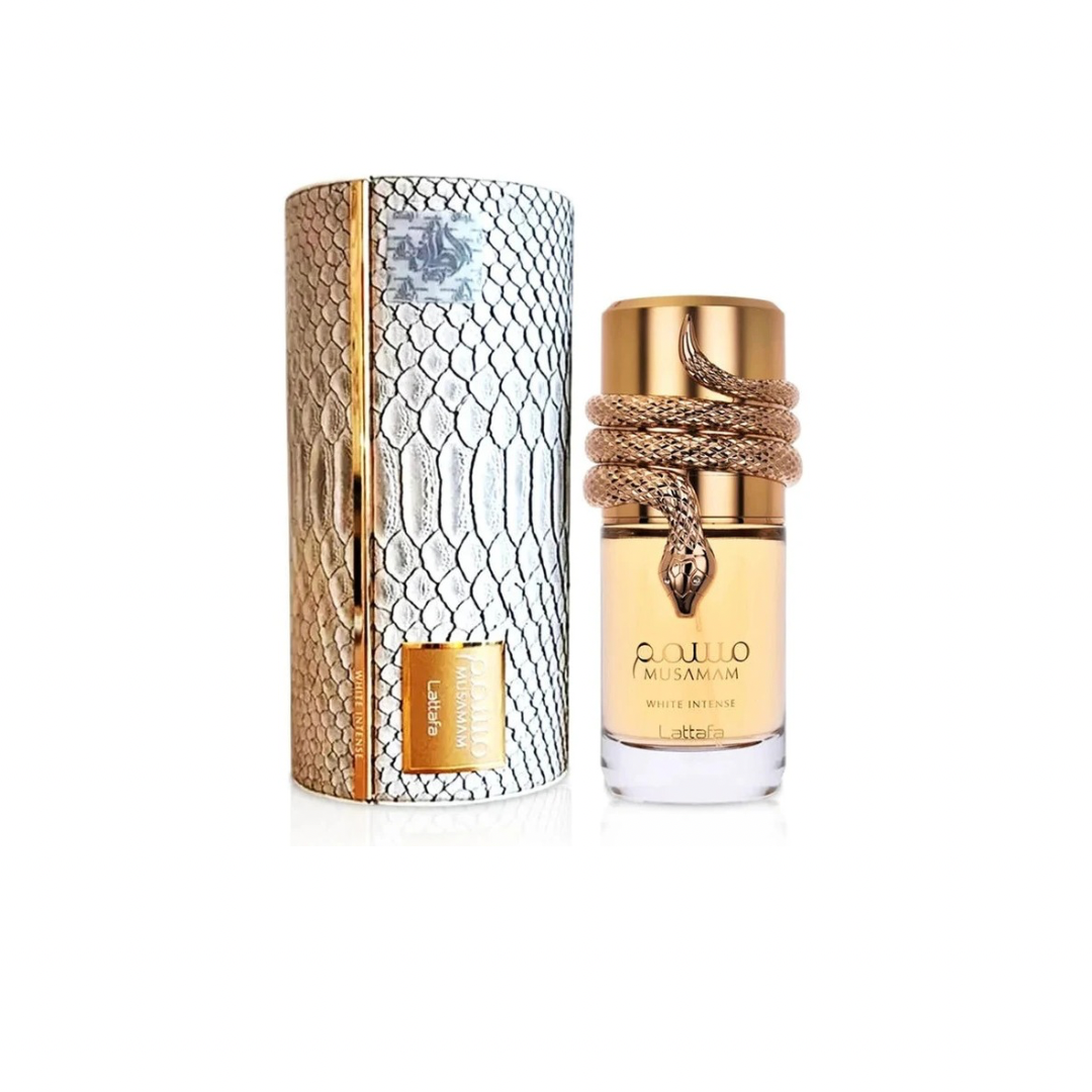 musamam white intense lattafa eau de parfum for women bottle 100ml