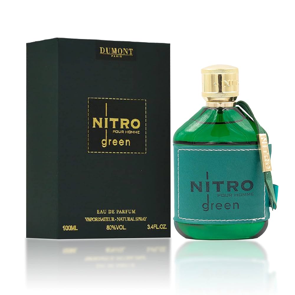Nitro Green Pour Homme Dumont Paris Eau de Parfum 100ml bottle
