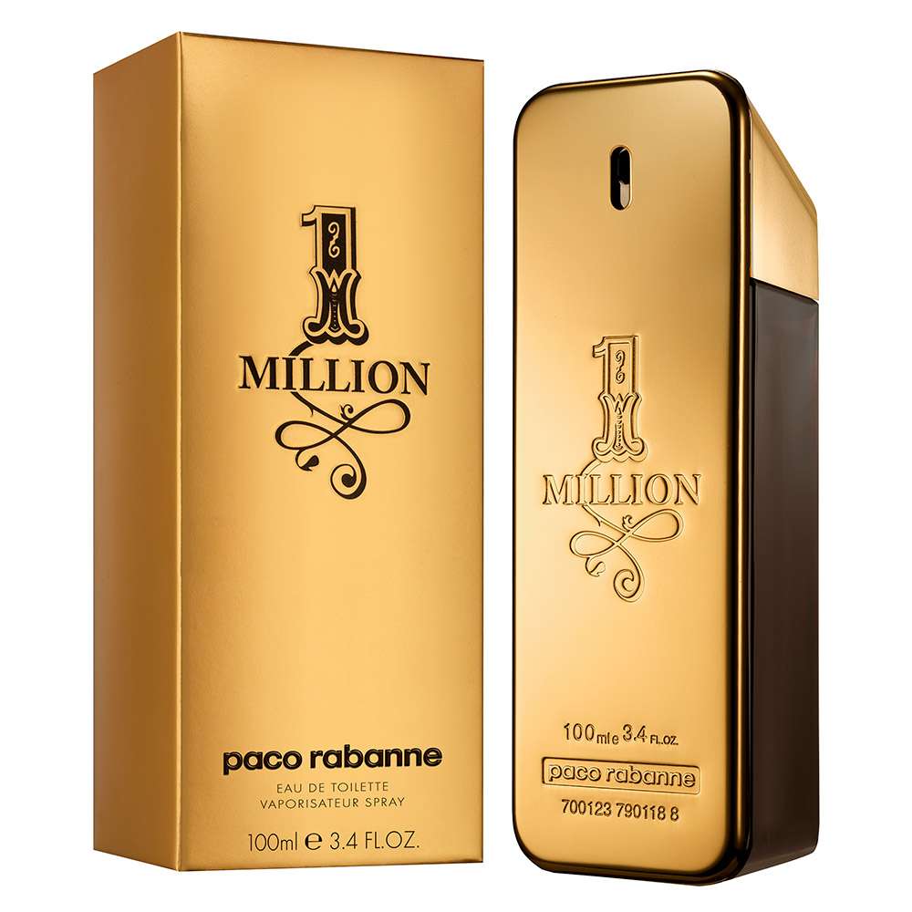 one million paco rabanne eau de toilette for men bottle 100ml