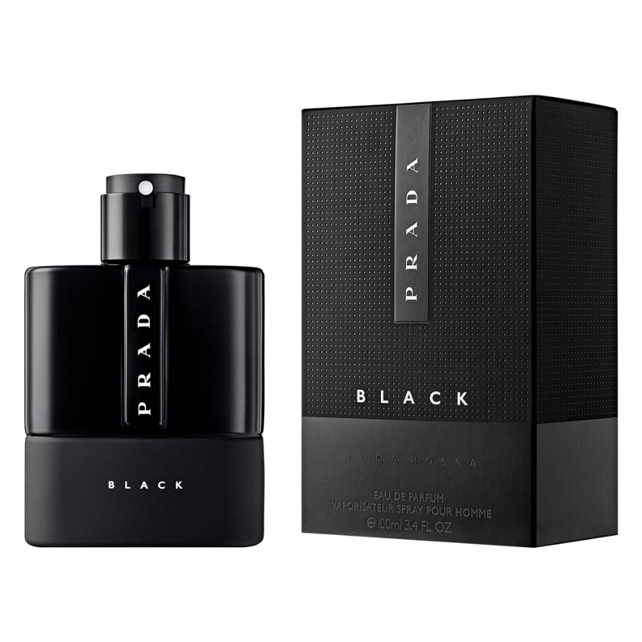 Prada Luna Rossa Black Eau de Parfum for Men 100ml bottle