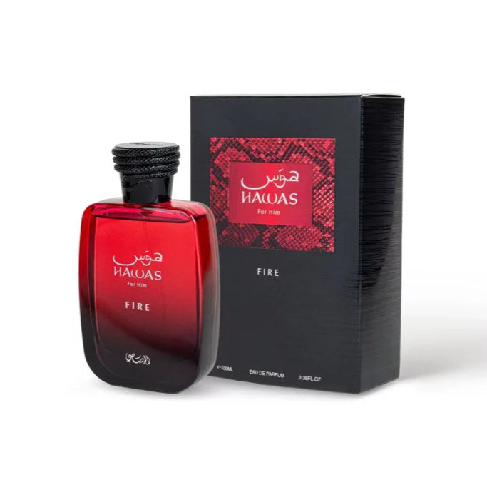 rasasi hawas fire eau de parfum for him bottle 100ml