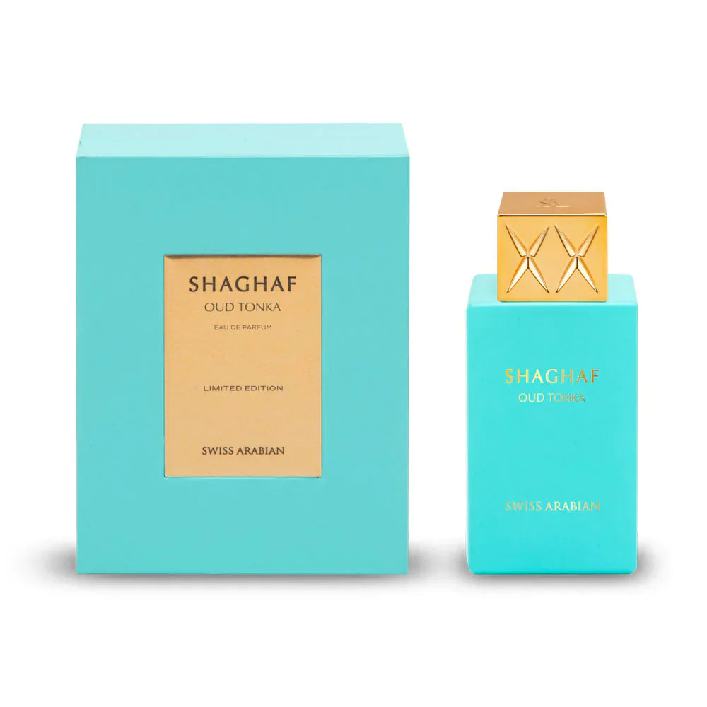 Shaghaf Oud Tonka Swiss Arabian Eau de Parfum for Women and Men 75ml bottle