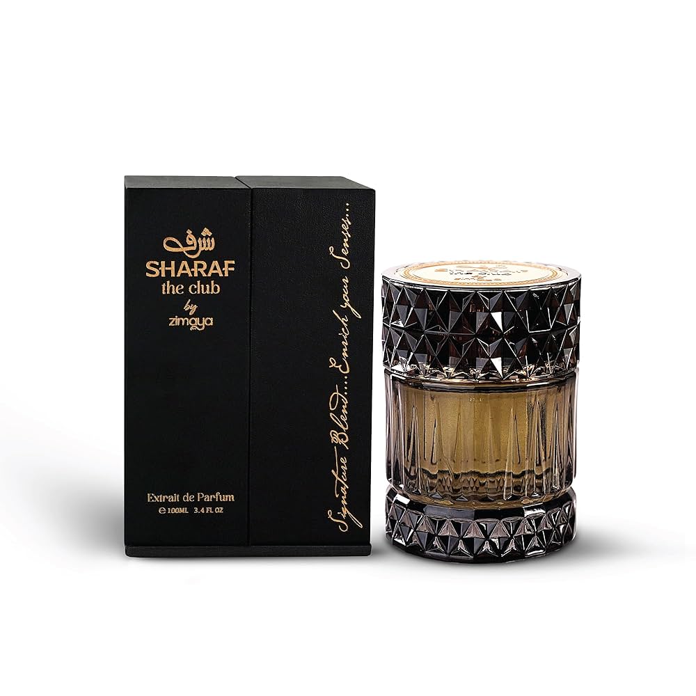 Sharaf The Club Zimaya Eau de Parfum for Men 100ml bottle