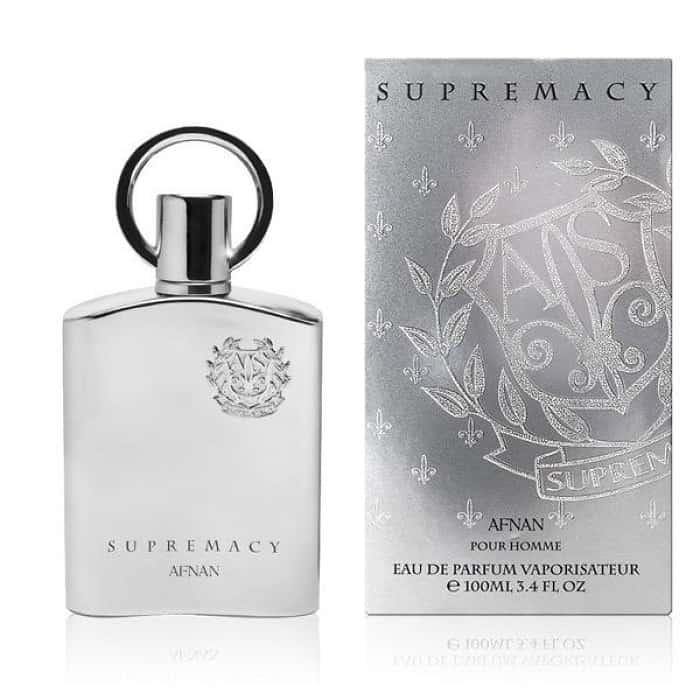 supremacy silver afnan eau de parfum for men bottle 100ml