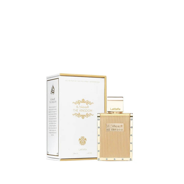 the kingdom men lattafa eau de parfum bottle 100ml