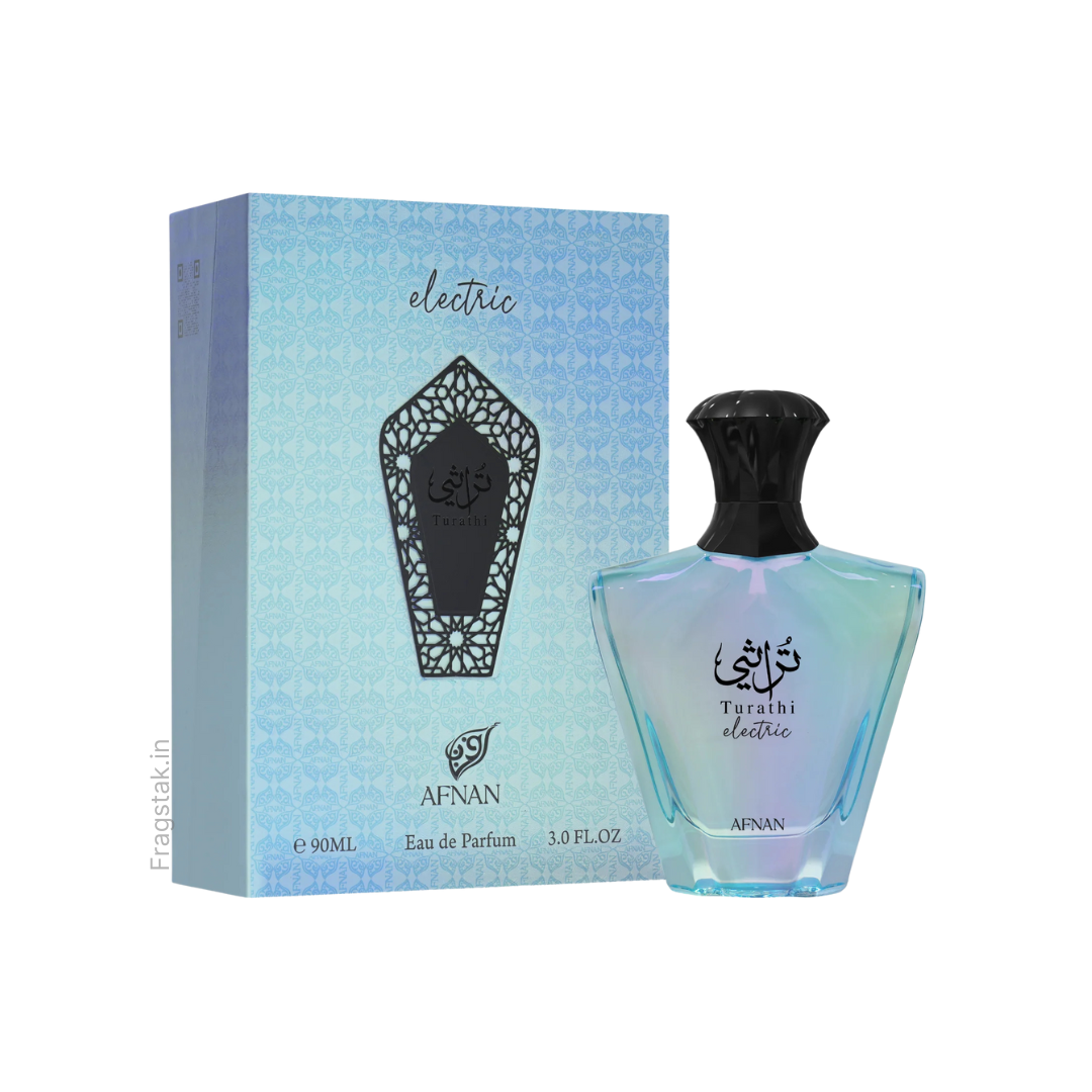 turathi electric eau de parfum for men bottle 90ml