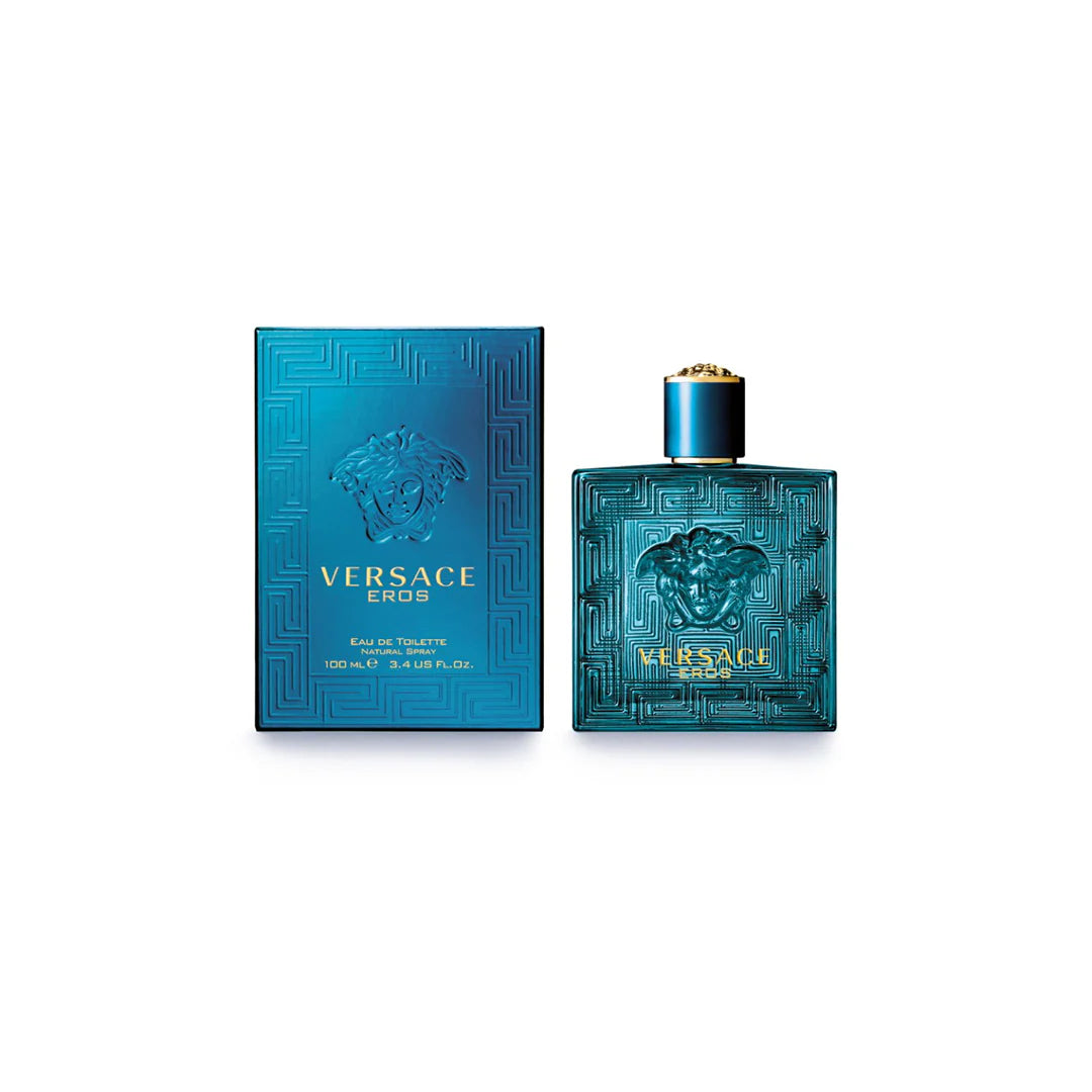 versace eros eau de toilette for men bottle 100ml