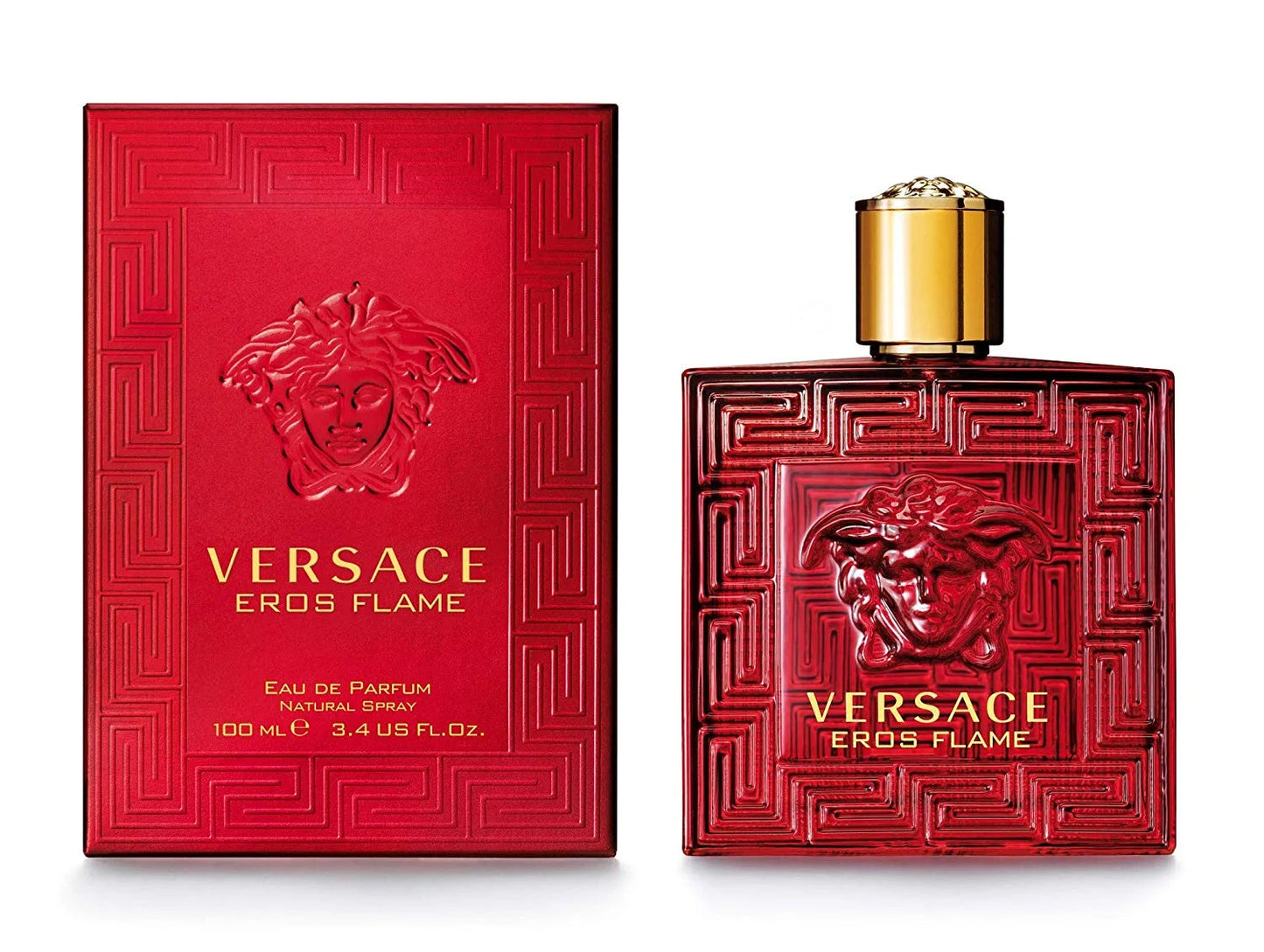 Versace eros flame eau de parfum for men bottle 100ml