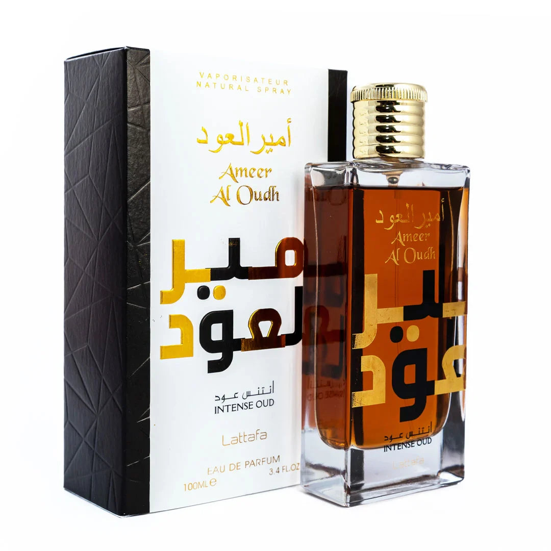 ameer ald oud intense lattafa eau de parfum for women and men bottle 100ml