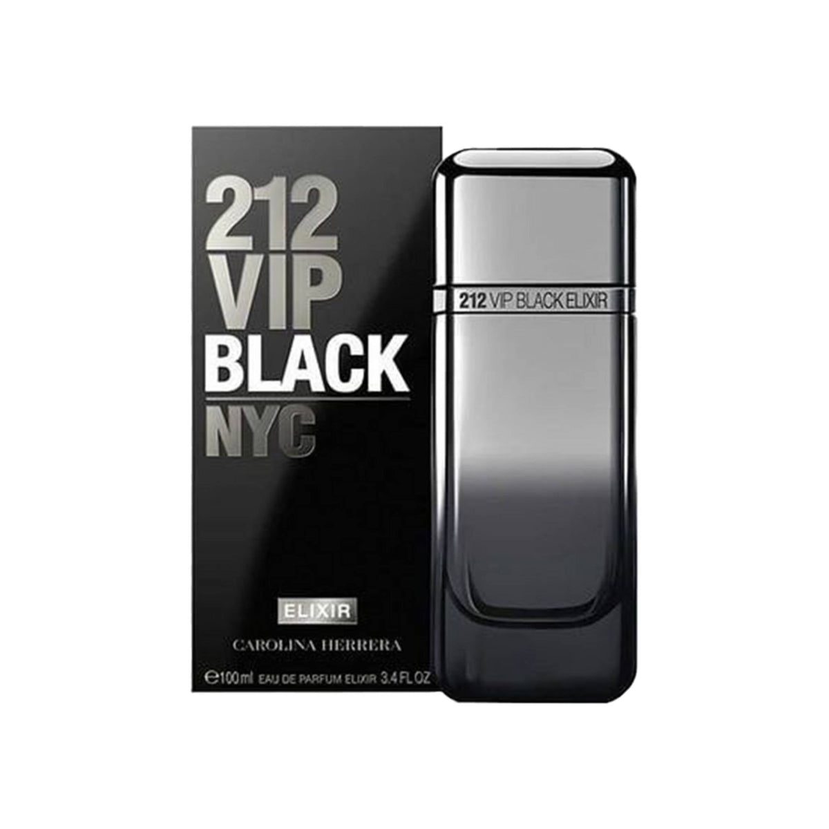 212 Vip Black Black Elixir Carolina Herrera Eau de Parfum for Men 100ml