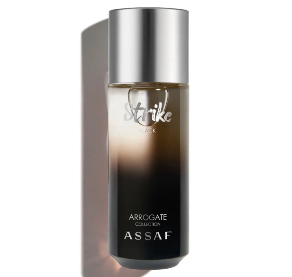 Assaf Strike Black Eau de Parfum for Men 125ml
