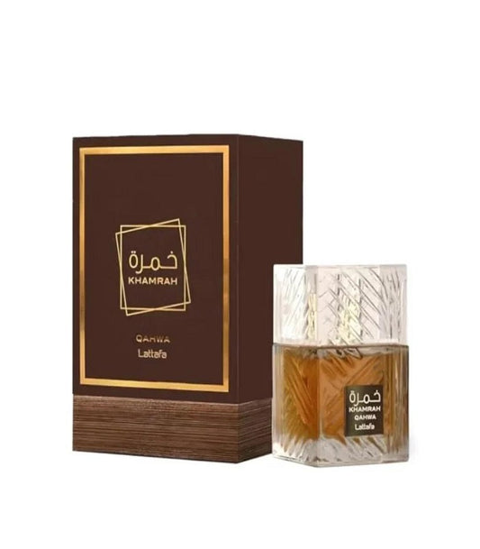 khamrah qahwa lattafa eau de parfum for women and men bottle 100ml