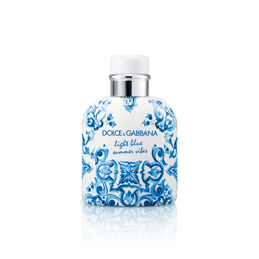 dolce and gabbana light blue summer vibe  eau de toilette for men bottle 125ml