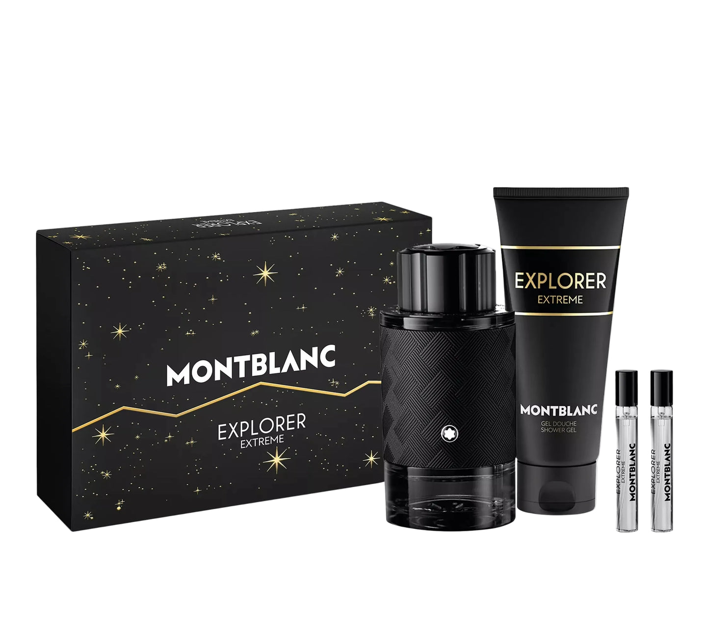Montblanc Explorer Extreme Gift Set Parfum for Men with shower gel and 2 travel size