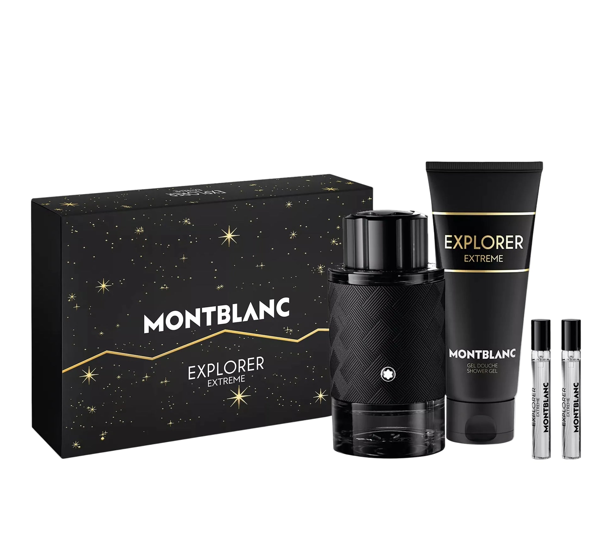 Montblanc Explorer Extreme Gift Set Parfum for Men with shower gel and 2 travel size