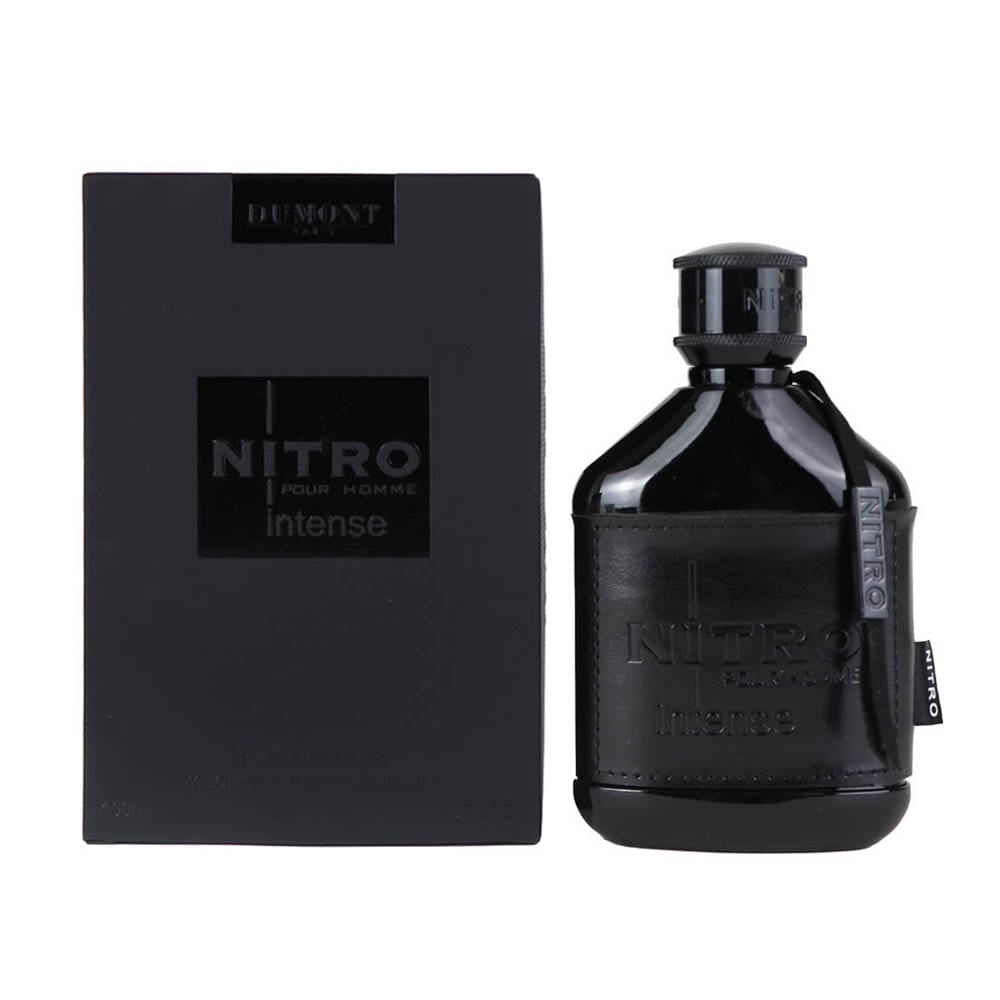 nitro black intense eau de parfum for men bottlle 100ml
