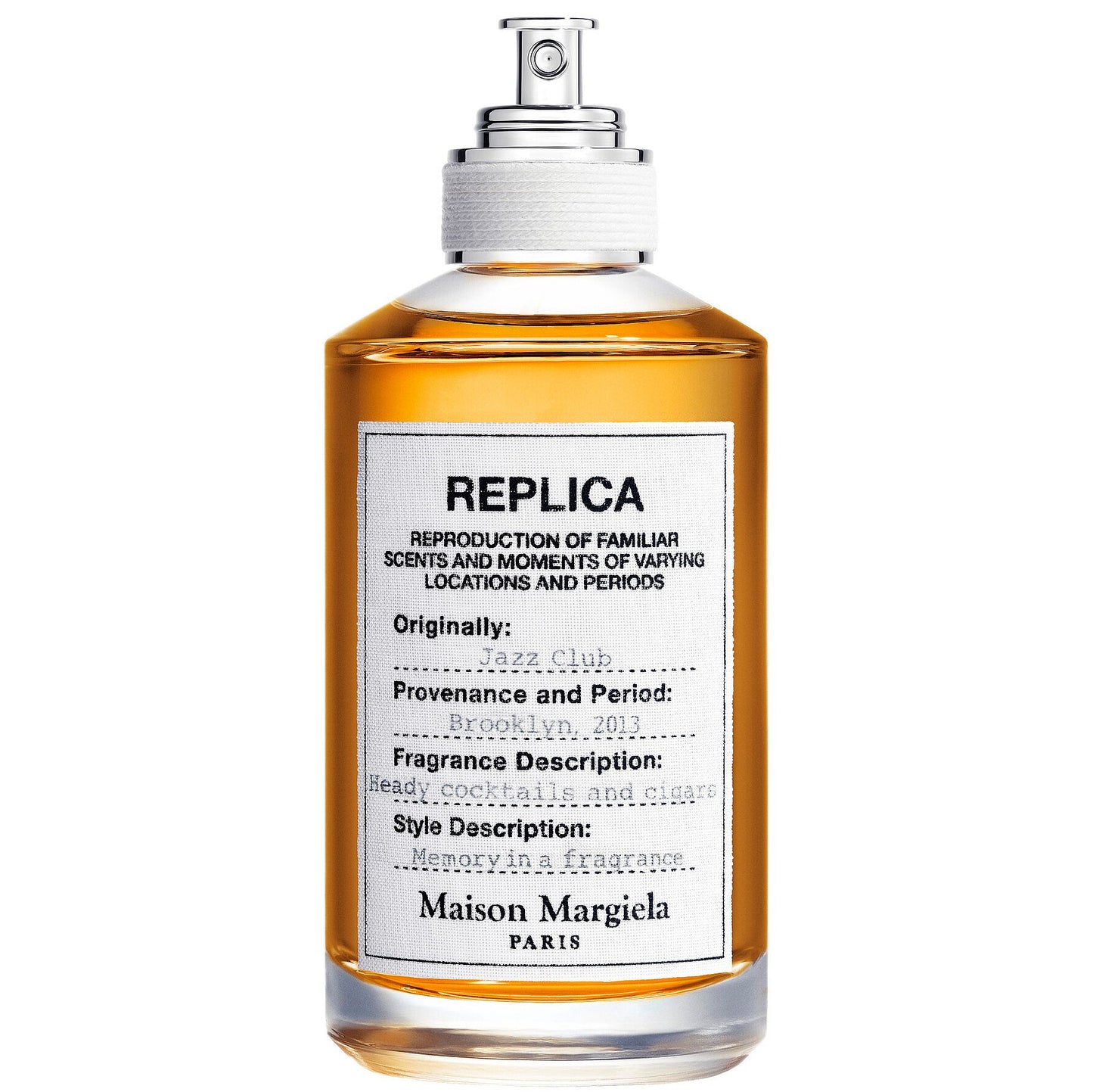 Replica Jazz Club Maison Margiela Eau de Toilette for Men 100ml bottle