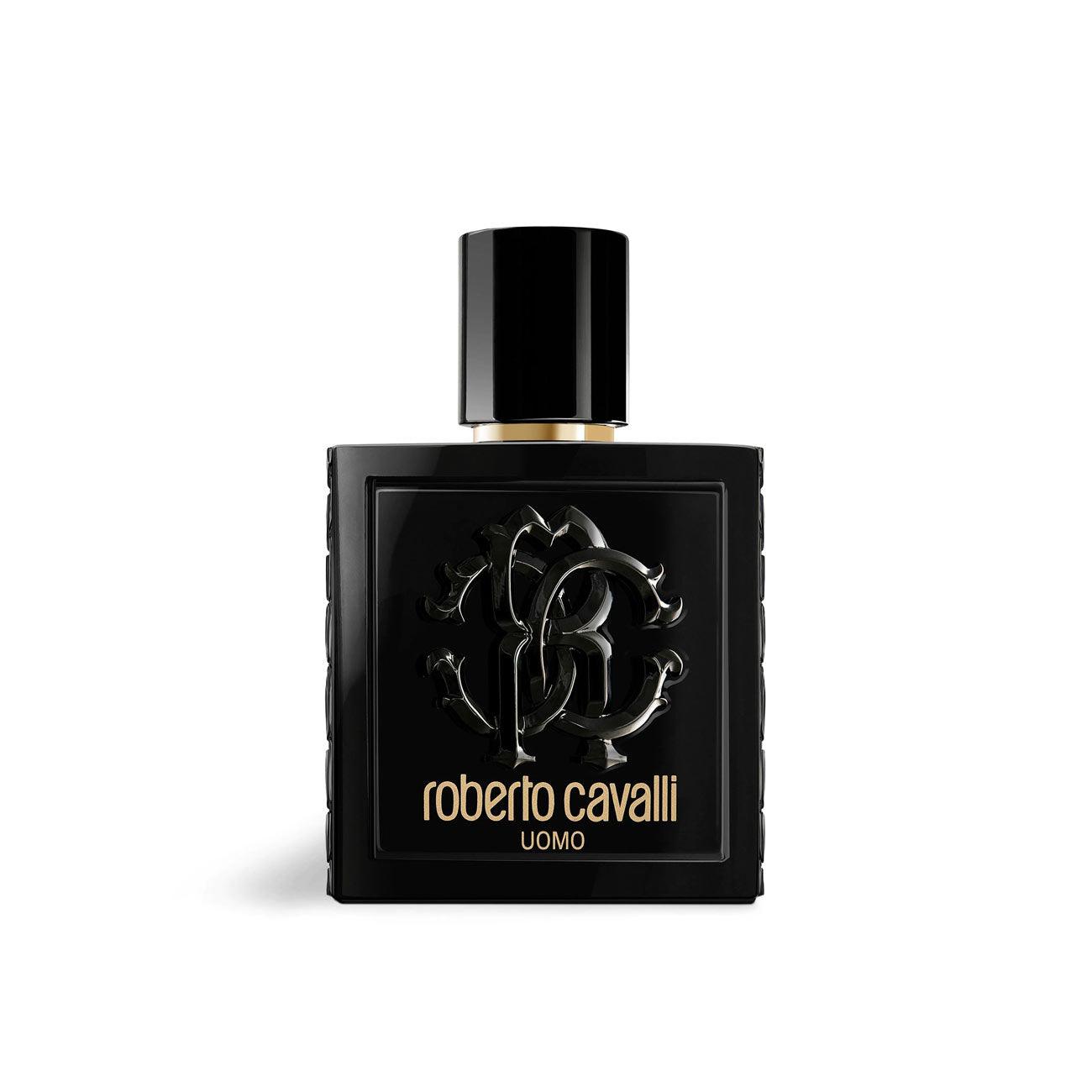 roberto cavalli uomo eau de toilette for men bottle 100ml