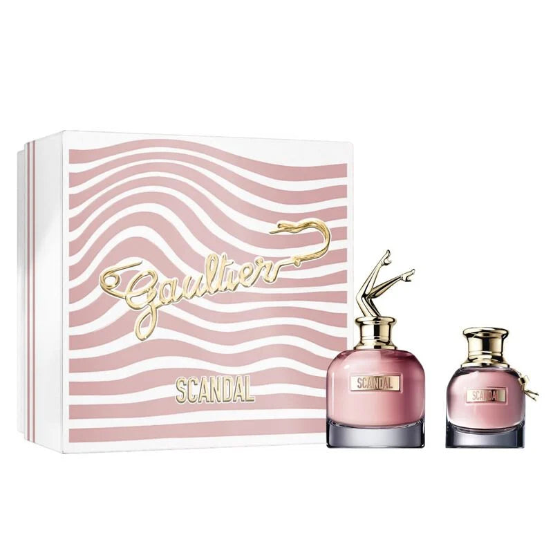Scandal Jean Paul Gaultier Eau de Parfum Gift Set 80ml with Hair Mist 30ml bottle