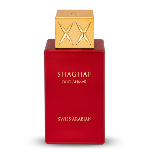 Shaghaf Oud Ahmar Swiss Arabia Eau de Parfum for Women and Men 75ml bottle