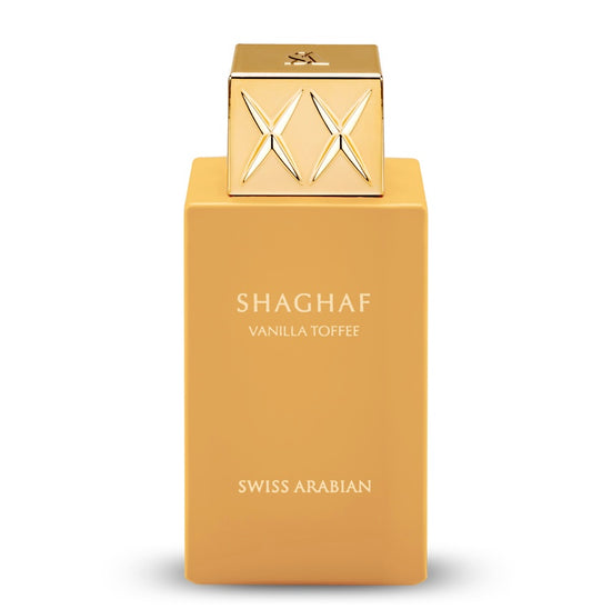 Shaghaf Vanilla Toffee Swiss Arabia Eau de Parfum for Women 75ml bottle