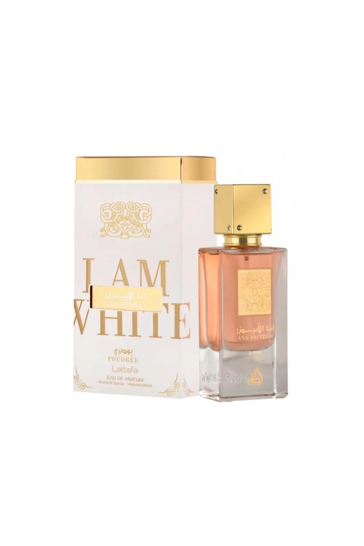 ana abiyedh poudree lattafa eau de parfum for women bottle 60ml