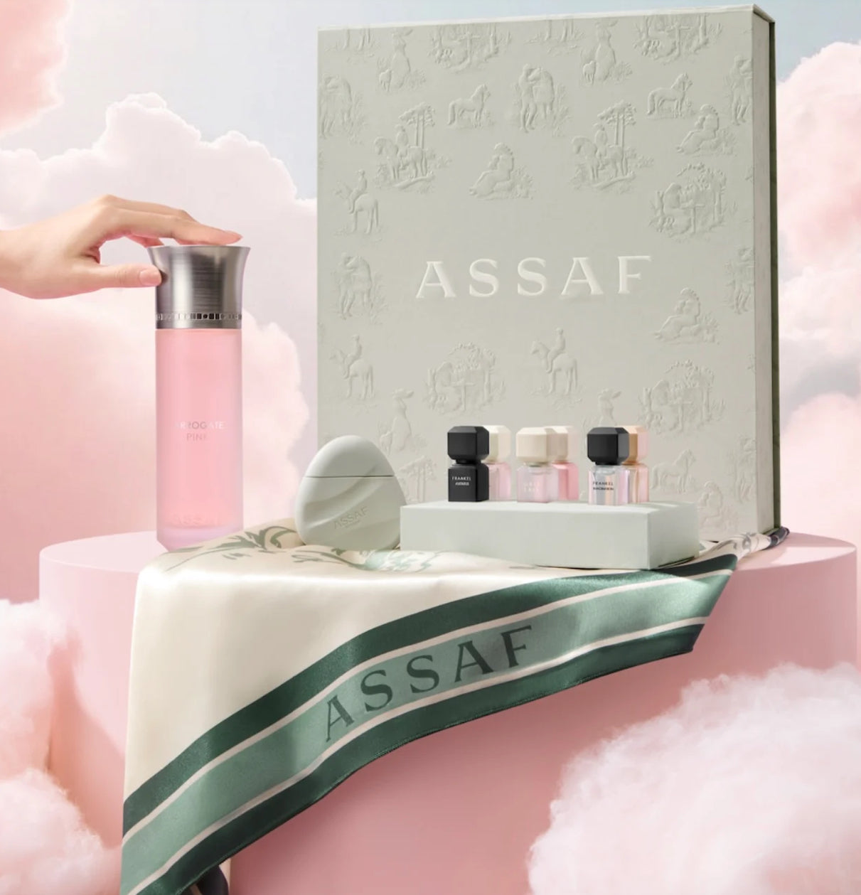 Assaf Arrogate Pink Gift Set Eau de Parfum for Women 200ml