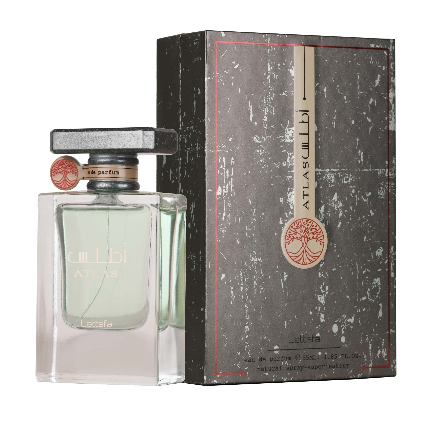 atlas lattafa eau de parfum for men bottle 55ml