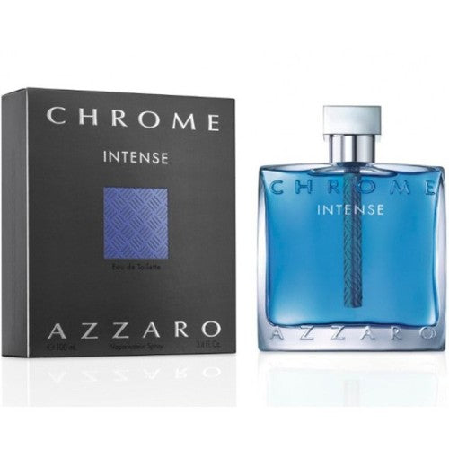 Azzaro Chrome Intense Eau de Toilette for Men 100ml bottle