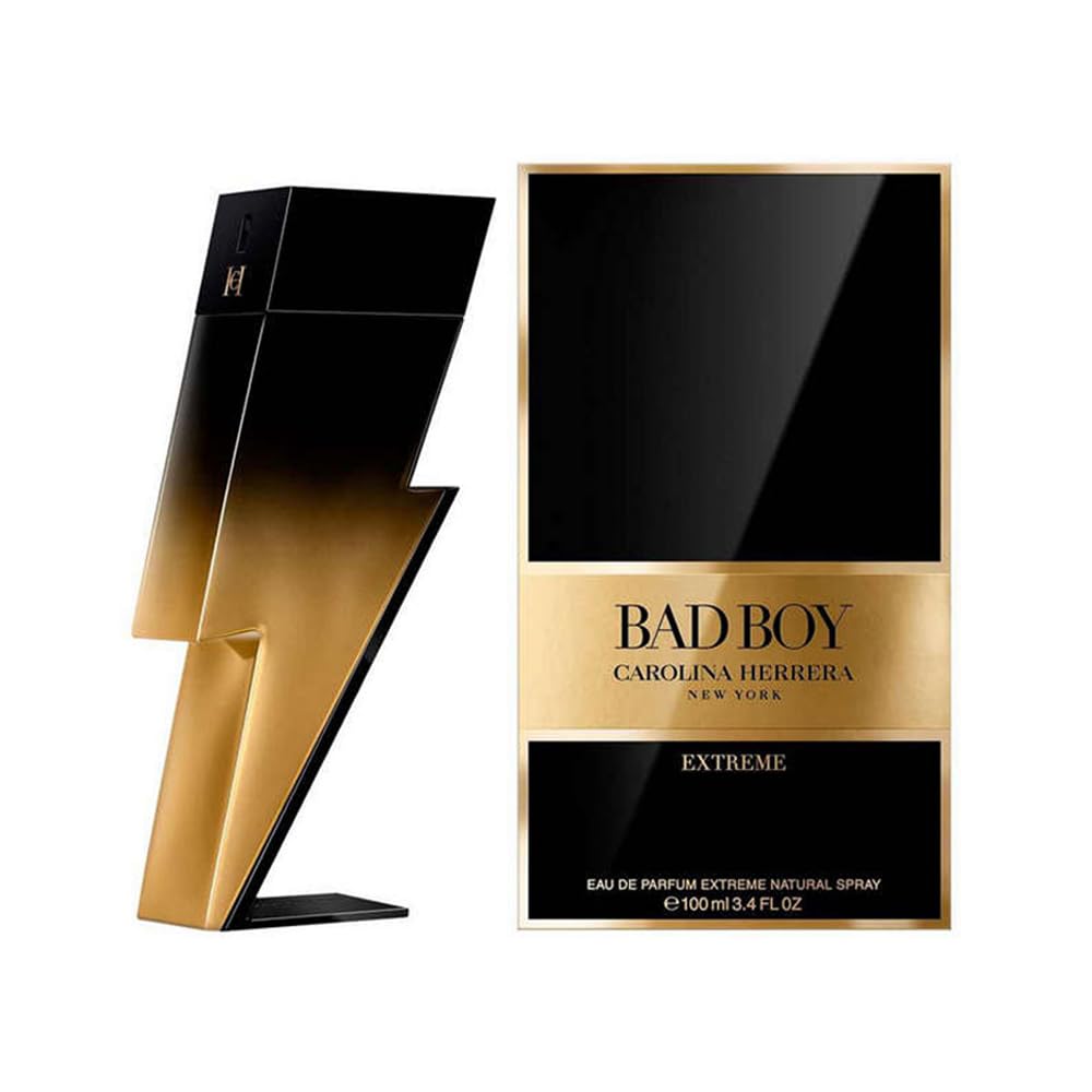 bad boy extreme carolina herrera eau de parfum for men bottle 100ml