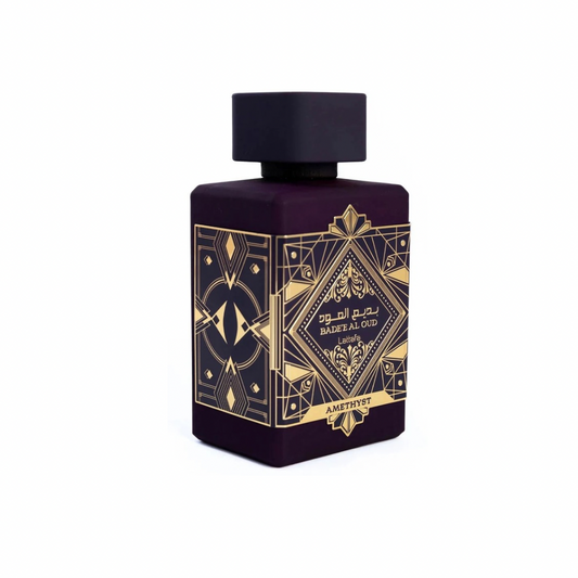 badee al oud amethyst lattafa eau de parfum for women and men bottle 100ml