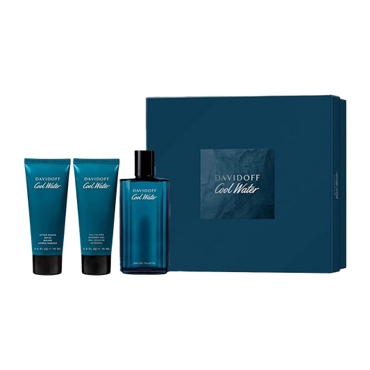 Davidoff Cool Water Gift Set Eau de Toilette for Men 125ml with Shower Gel and After Shave