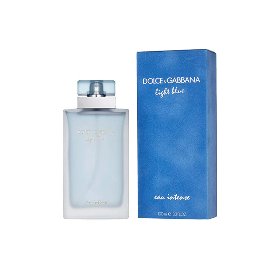 dolce and gabbana light blue eau de parfum intense for women bottle 100ml
