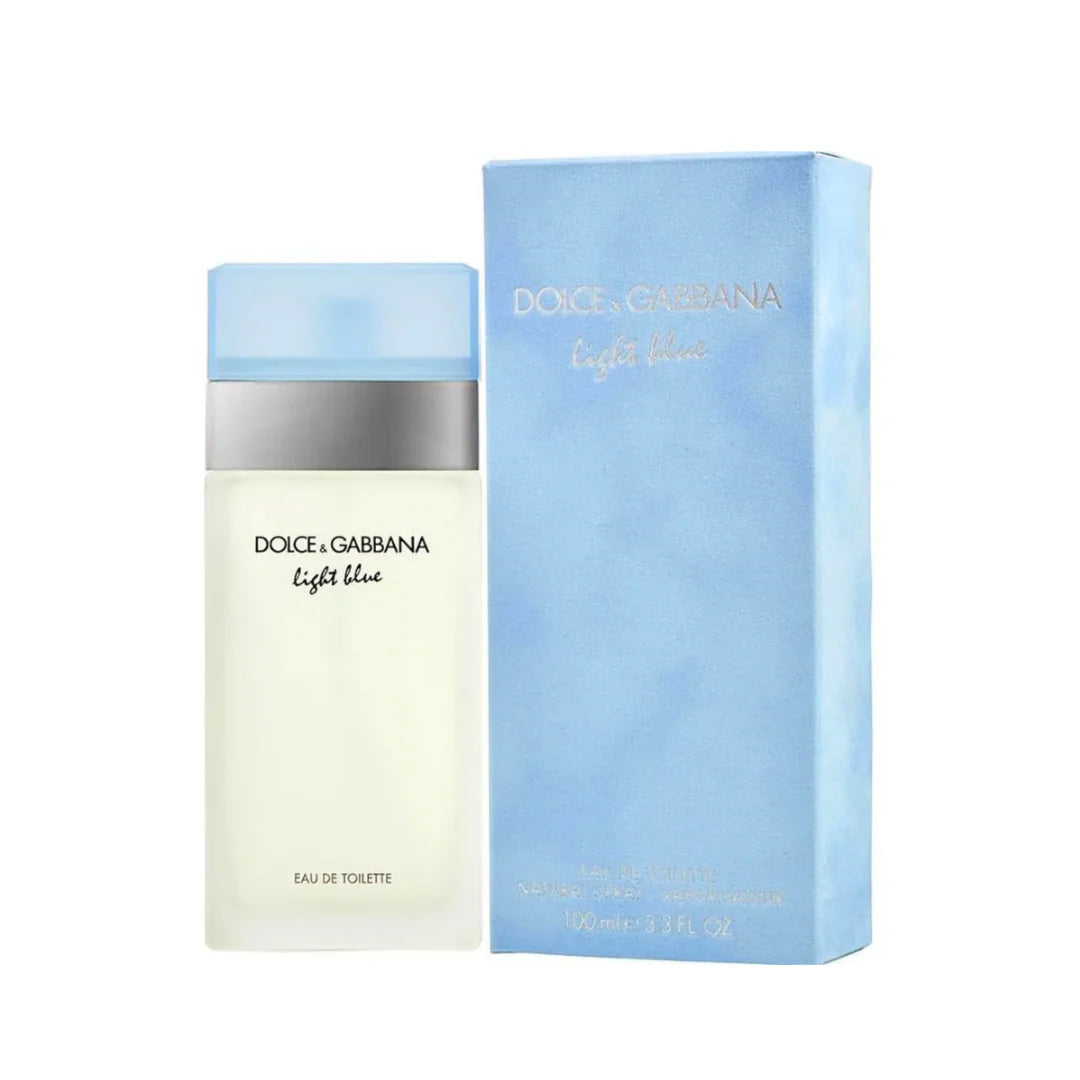 dolce and gabbana light blue eau de toilette for women bottle 100ml
